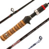 KUYING Teton TTC522SUL casting rod multi-angle component collage of cork grip, reel seat and guide rings