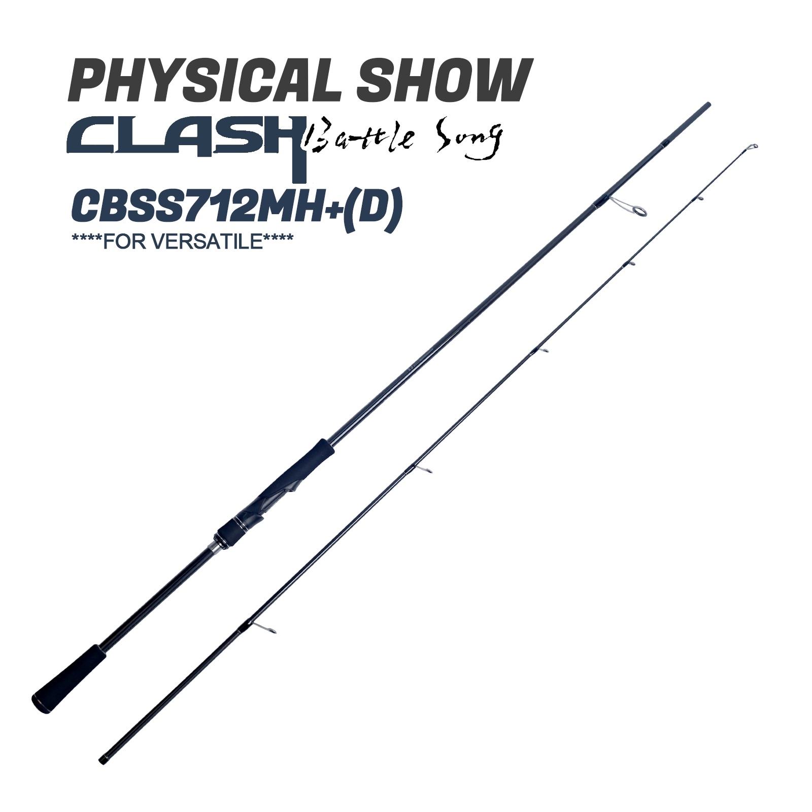 Canna da pesca KUYING Clash Battle Song, attrezzatura da pesca versatile, modello CBSS712MH+(D)